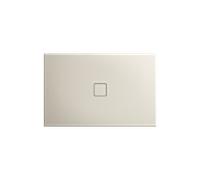 Kaldewei Conoflat zone de douche 466348042728 100x130cm, avec support, Secure Plus, coquillage crème mat