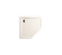 Kaldewei Cornezza douche 459148043231 90x90x6,5cm, avec support, effet perlant, pergamon