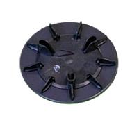 Couvercle de vidange Kaldewei KA90, émaillé, 687772590675, Couleur: Gris chaud 90