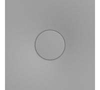 Kaldewei -drain professionnel 687772582663 émaillé avec Secure Plus, cool grey30