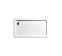 Kaldewei Duschplan xxl Duschplan douche 432535003001 75x140x6.5cm, avec support, effet perlant antidérapant, blanc