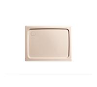 Kaldewei Duschplan xxl Duschplan douche 432535003030 75x140x6.5cm, avec support, effet perlant antidérapant, beige bahama