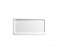 Kaldewei Duschplan xxl Duschplan douche 432535040001 75x140x6.5cm, avec support, antidérapant complet, blanc