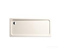 Kaldewei Duschplan xxl Duschplan douche 432648040231 75x170x6.5cm, avec support, pergamon