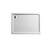 Kaldewei Duschplan xxl Duschplan douche 432748043199 100x140x6,5cm, avec support, effet perlant, manhattan