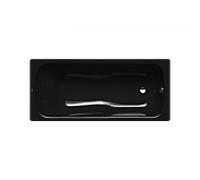 Kaldewei Dyna set bain 226834013701 160x70cm, effet perlant antidérapant complet, noir