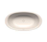 Kaldewei Ellipso bain duo 286200010231 190x100cm, ovale, sans effet / antidérapant, pergamon