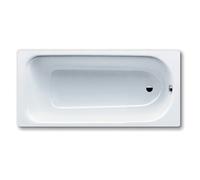 Kaldewei - Eurowa 160x70 cm Baignoire rectangulaire en acier émaillé, sans pieds, blanc alpin (119700010001)