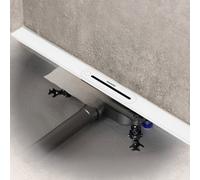 KALDEWEI FLOW Caniveau de douche, set complet, pour une installation standard DN 50, 940000010711+687744800000,