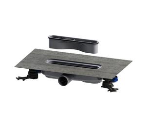 KALDEWEI FLOWDRAIN HORIZONTAL Corps d’encastrement FLAT pour caniveau de douche, pour une installation à plat DN 40, 687744810000,