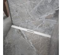 Kaldewei FLOWLINE ZERO 2400, Caniveaux de douche, longueur 90cm, 940000010711, Couleur: Blanc alpin Mat