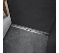 KALDEWEI FLOWLINE ZERO 2400, Caniveaux de douche, longueur 90cm, 940000010930, Couleur: acier inoxydable brossé