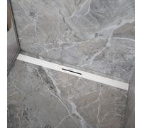 KALDEWEI FLOWLINE ZERO 2402, Caniveaux de douche, longueur 150cm, 940200010711, Couleur: Blanc alpin Mat