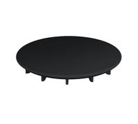 Couvercle de vidange Kaldewei KA90, émaillé, 687772592676, Couleur: Noir mat 100 avec Secure Plus