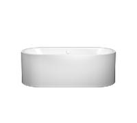 Kaldewei MeisterstÃŒck Centro Duo Oval, baignoire sur pieds 1127, 170x75x47 cm, blanc alpin, ExÃ©cution: Kit de vidange et de trop-plein avec fonction de remplissage intÃ©grÃ©e 4041 - 200140413001