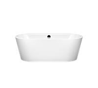 Kaldewei MEISTERSTÜCK CLASSIC DUO 1113-4012 Badewanne 202942761001 170x75cm, oval, freistehend, Invisible Grip, glänzend, alpinweiß