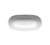 Kaldewei Meisterstück OYO DUO baignoire en îlot 1050-4034 205043643001 163 x 77 cm, avec trop-plein, avec effet perlant , blanc alpin