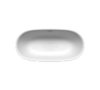Kaldewei Meisterstück OYO DUO baignoire en îlot 1051-4034 205143630001 173 x 82 cm, avec trop-plein, blanc alpin