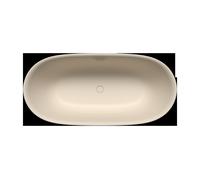 Kaldewei Meisterstück OYO DUO baignoire en îlot 1050-4034 205043530661 163 x 77 cm, avec trop-plein, beige chaud 20