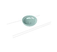KALDEWEI MIENA Vasque de lavabo 3180, ronde, sans trop-plein, diamètre 450 mm, 909306003679, Couleur: Toucher doux avec effet perlÃ©