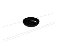 KALDEWEI MIENA cuvette de lavabo, 3180, autour de, sans trop-plein, diamètre 450mm, 0, 909306003701, Couleur: Noir avec effet nacré