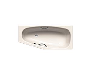 Kaldewei Mini star bath left 225334013231 157x70 / 47,5cm, effet perle antidérapant, pergamon