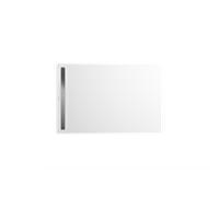 Kaldewei NEXSYS Receveur de douche, de plain-pied, 80x100 cm, 411346302711, Couleur: Blanc alpin mat avec SECURE PLUS