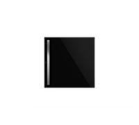 Kaldewei Nexsys Kaldewei douche 411546303701 100 x 100 x 2000 , 8 cm, au Kaldewei Nexsys sol, effet perlant, noir