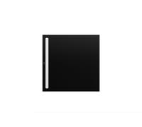 Kaldewei NEXSYS Receveur de douche, au niveau du sol, 120x120cm, 412046302676, Couleur: Noir mat 100 avec Secure Plus