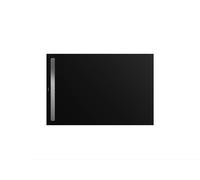 Kaldewei NEXSYS Receveur de douche, de plain-pied, 80x100 cm, 411346300676, Couleur: Noir Mat