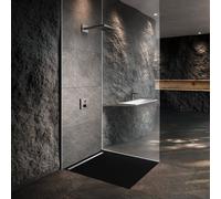 KALDEWEI NEXSYS Receveur de douche rectangulaire extra plat, Set complet, 411246302676, 2612