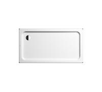 KALDEWEI Plan de douche 421-2 100x120cm avec support en polystyrène, 432148041001, Couleur: Blanc alpin avec Invisible Grip