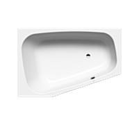 Kaldewei PLAZA DUO Badewanne 237010111001 rechts, 180x120/80cm, Invisible Grip, glänzend, alpinweiß