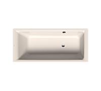 Kaldewei Puro baignoire 259223000231 170x80cm, trop-plein sur le côté, trou de trop-plein en face, pergamon