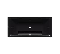 Kaldewei Puro baignoire duo 266500010701 190x90cm, trop-plein au milieu, noir