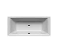 Kaldewei Puro bain duo 266300010199 170x75cm, trop-plein au milieu, manhattan