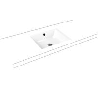 Kaldewei Puro lavabo 46x38.5 cm rectangulaire sous plan blanc mat 900906003711