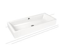 Kaldewei Puro lavabo 60x38.5 cm rectangulaire à poser blanc brillant 909106003001