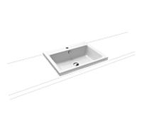 Kaldewei Puro lavabo Ã poser 3154 600x460x40 mm, ExÃ©cution: avec trou taraudÃ© 1 place - 900406013001
