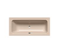 Kaldewei Puro set large baignoire 261034010030 170x75cm, trop-plein au milieu, antidérapant complet, Bahama beige