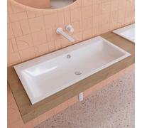 Kaldewei Puro lavabo Ã encastrer 3152 900x460x14 mm, ExÃ©cution: Sans trou de coulÃ©e - 900206003001