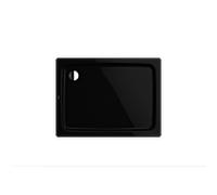 Kaldewei Duschplan receveur de douche 440930000701 75x90x6,5cm, antidérapant, noir