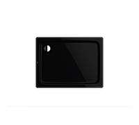 Kaldewei receveur de douche plan de douche 448648040701 75x80x6,5cm, avec support, noir