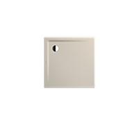 Kaldewei Superplan receveur de douche 383147982668 80x80x2,5cm, avec support plat, Secure Plus, warm grey10