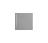 Kaldewei Superplan receveur de douche 384848042663 90x90x2,5cm, avec support, Antislip Secure Plus, cool grey30