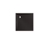 Kaldewei Superplan receveur de douche 385847982675 100x100x2,5cm, support plat, Secure Plus, warm grey90