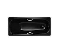 Kaldewei Saniform plus star baignoire 133534010701 170x70cm, entièrement antidérapante, noir