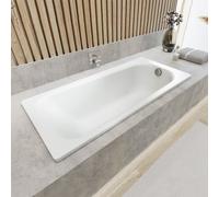Kaldewei Saniform Plus Star Bath 133200013001 160 x 70 x 41 cm, effet perlant blanc