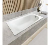 Kaldewei Saniform plus bain d'étoile 134430003001 140x75cm, effet perle antidérapant, blanc