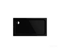Kaldewei shower plan xxl receveur de douche 432548040701 75x140x6,5cm, avec support, noir